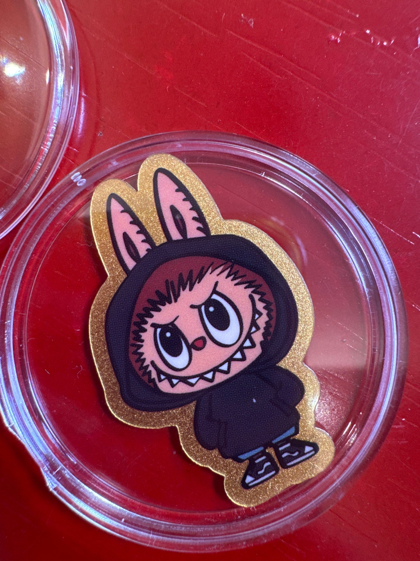 2mg Gold Stickers