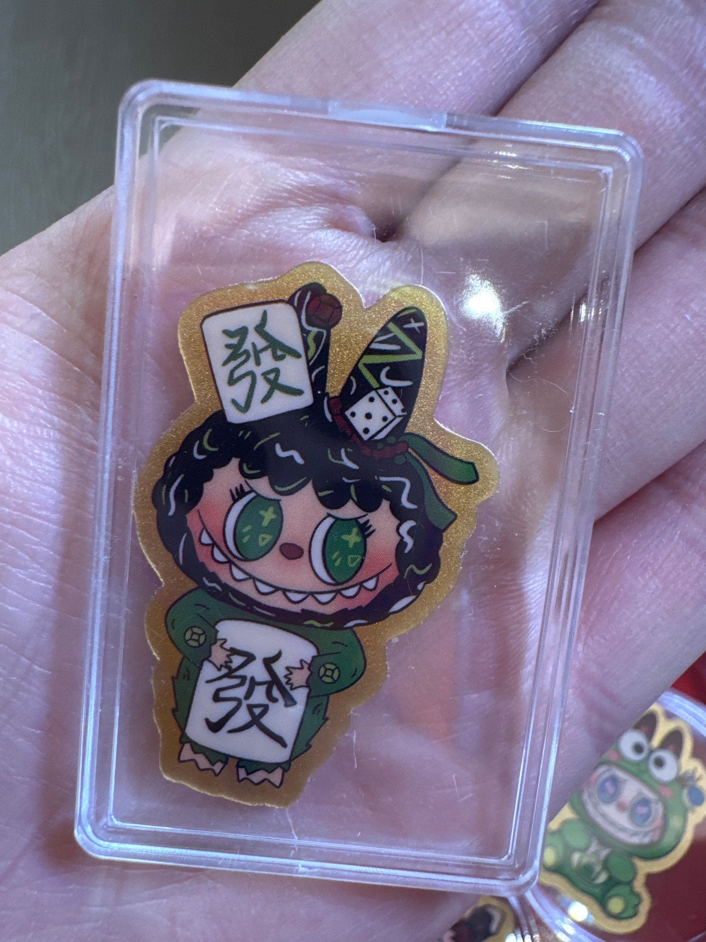 2mg Gold Stickers