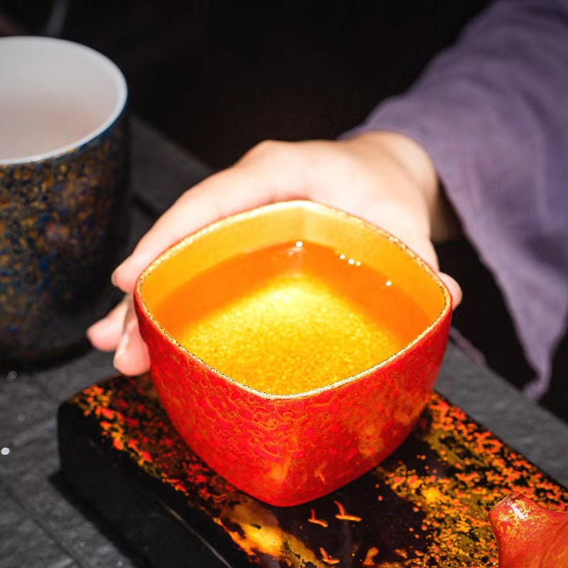 Master work Daqi Lacquer Series Teacup -IM716