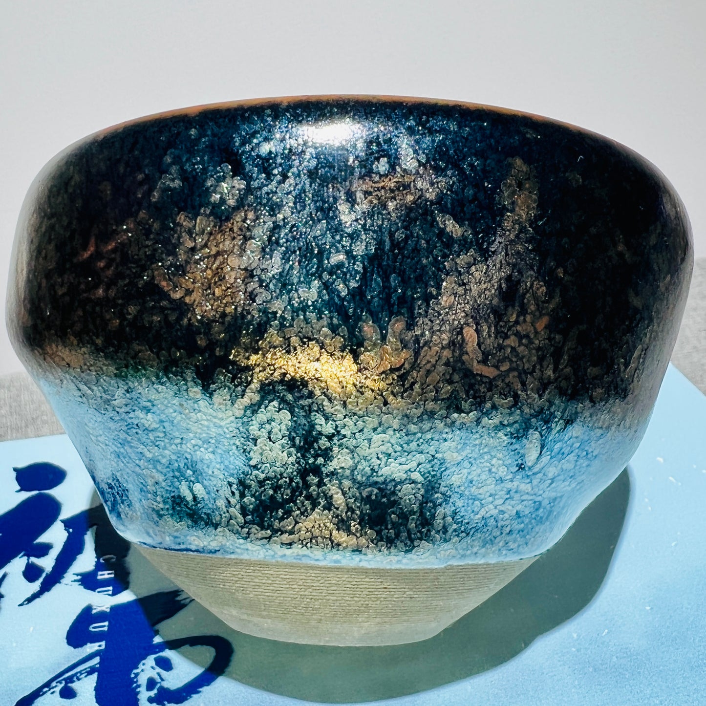 Master work fresh snow sleeping dragon Teacup-IM245