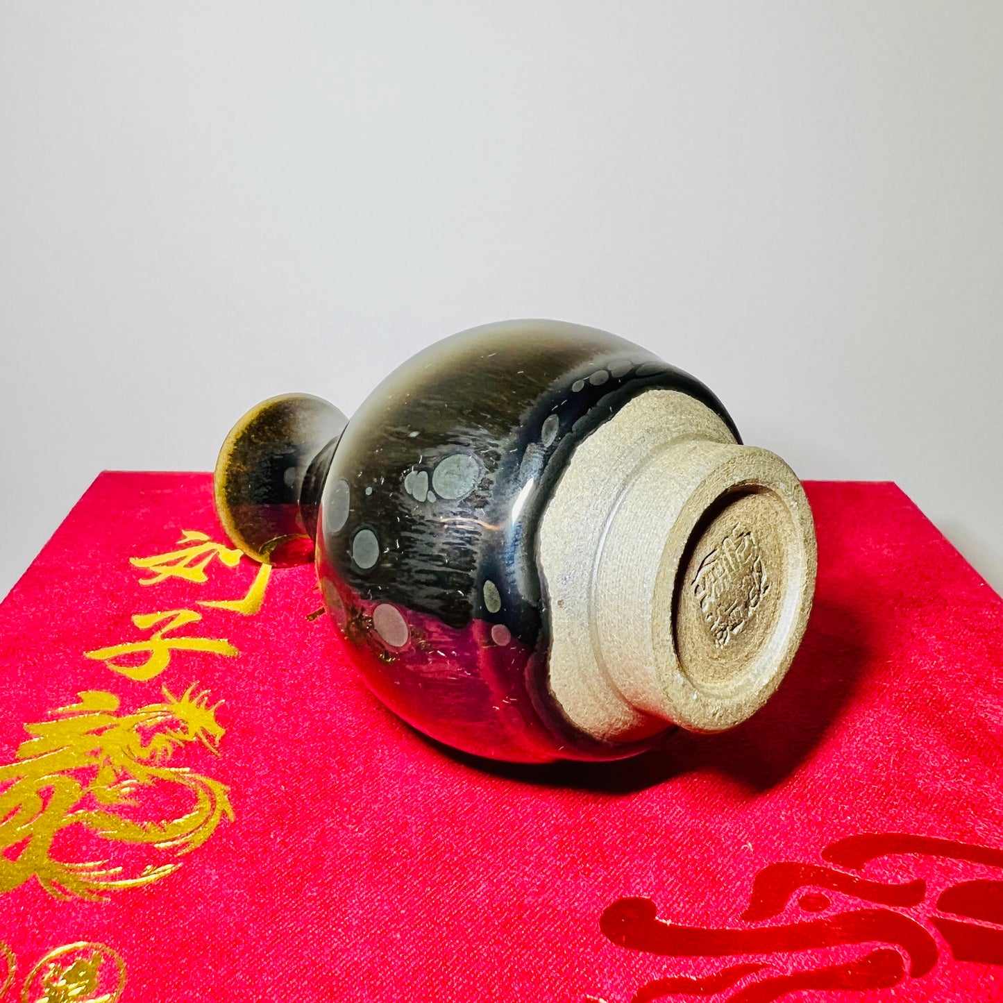 Master work oil jianzhan vase-IM103