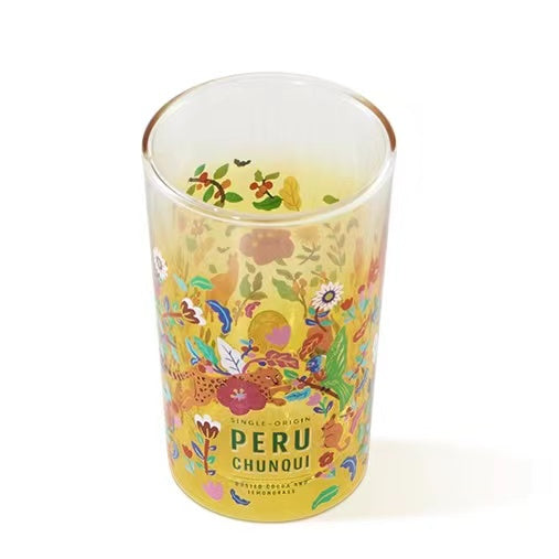 STARBUCKS - Tropical Peru style Double tumbler 350ml offline 0918 num 39