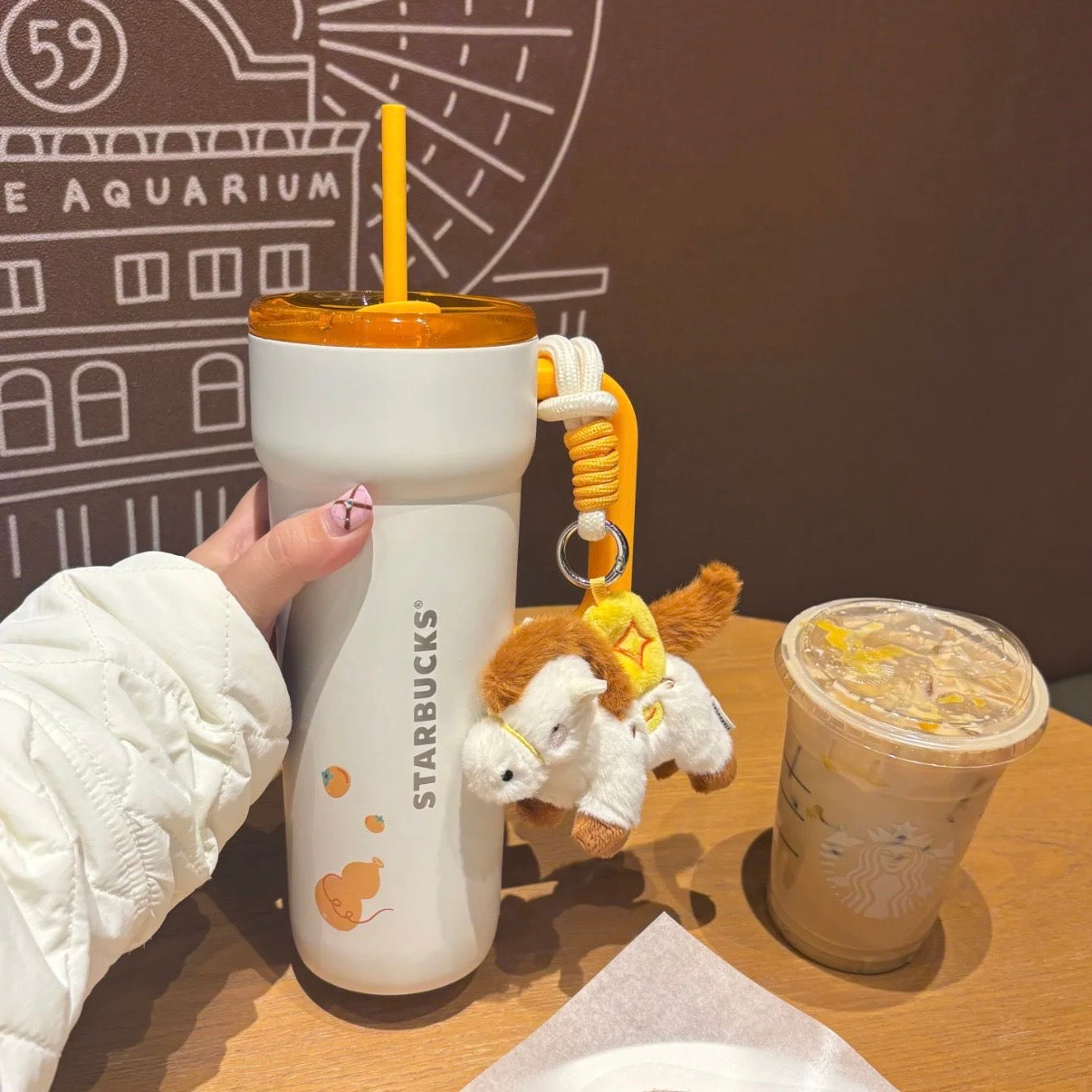 Starbucks cup num 1398