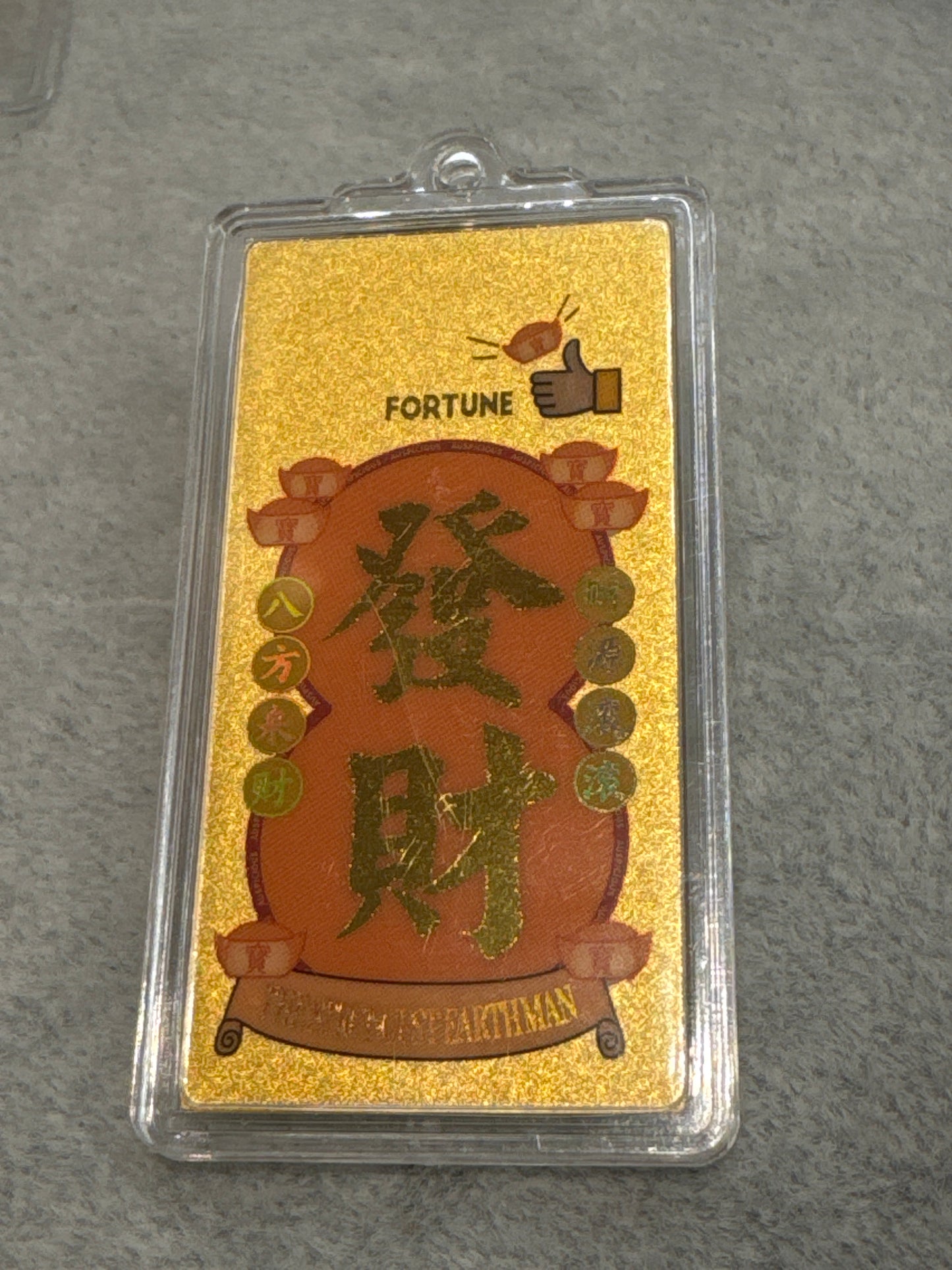 3mg Gold Stickers