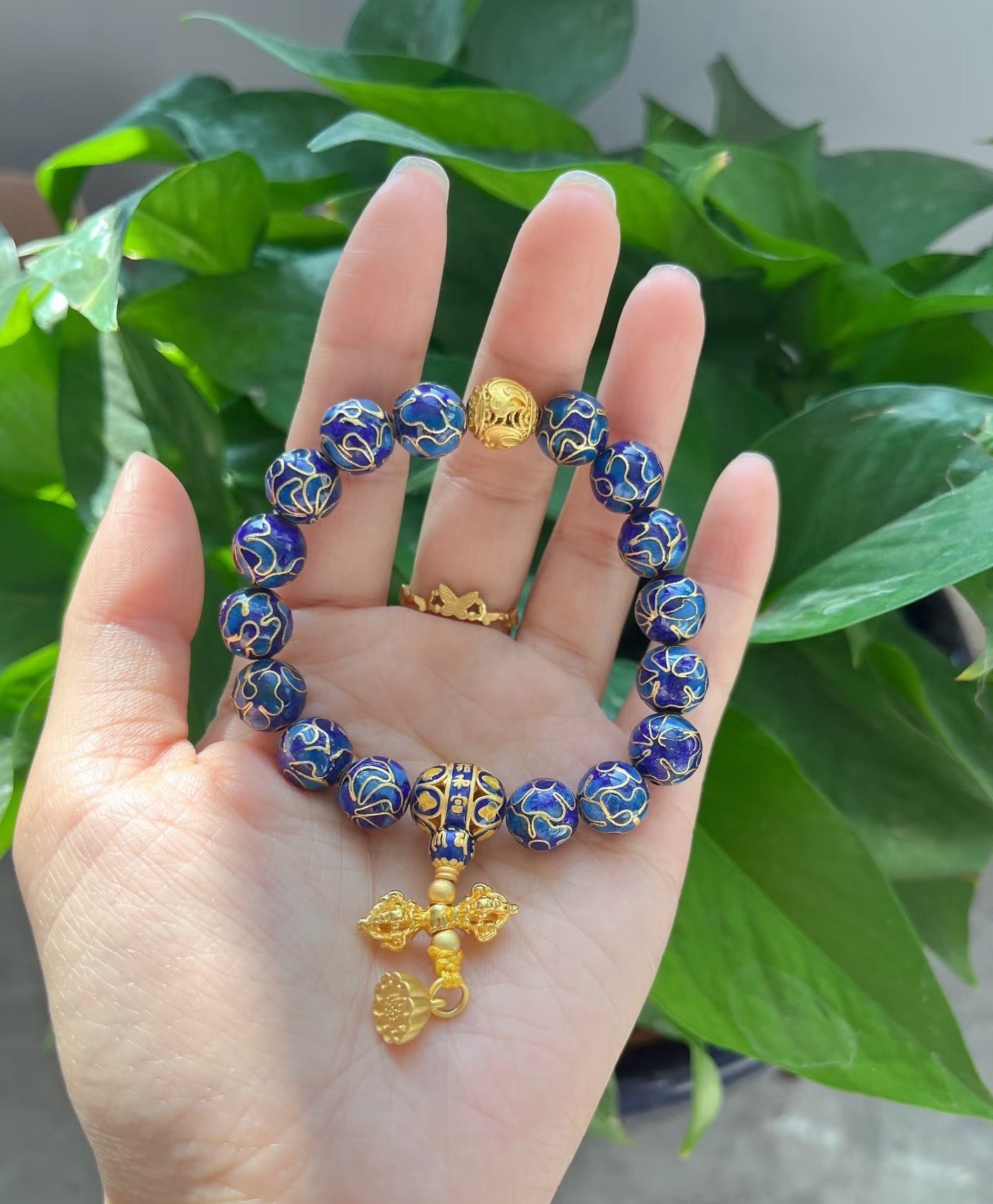 Temple bracelet cloisonne enamel styles