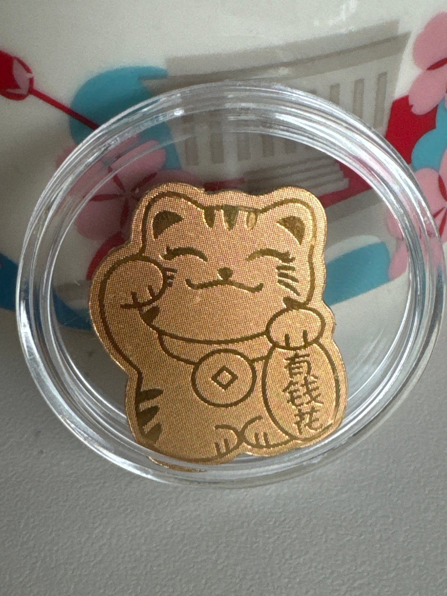 2mg Gold Stickers
