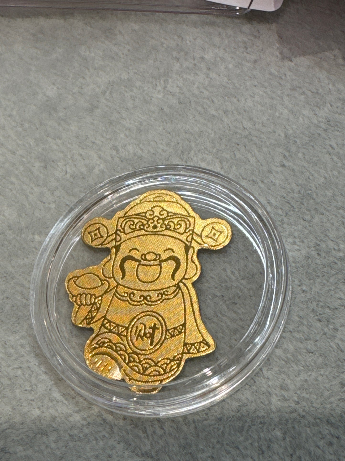 2mg Gold Stickers