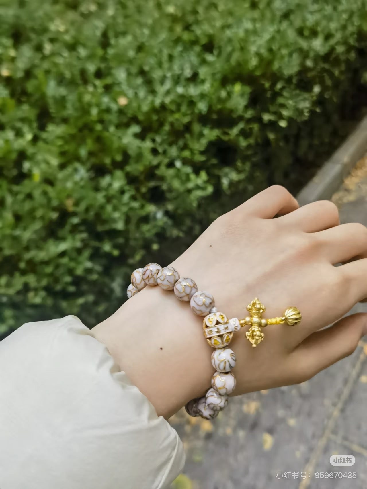 Temple bracelet cloisonne enamel styles