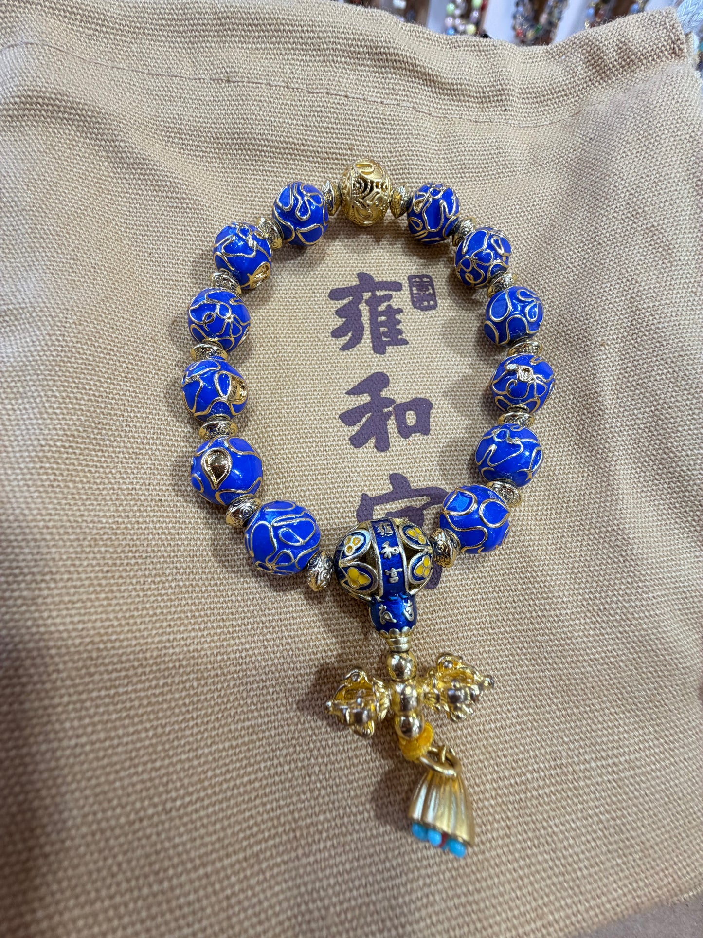 Temple bracelet cloisonne enamel styles