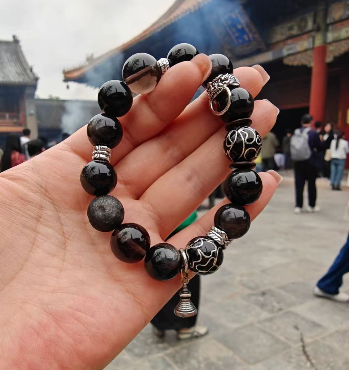 Temple bracelet cloisonne enamel styles
