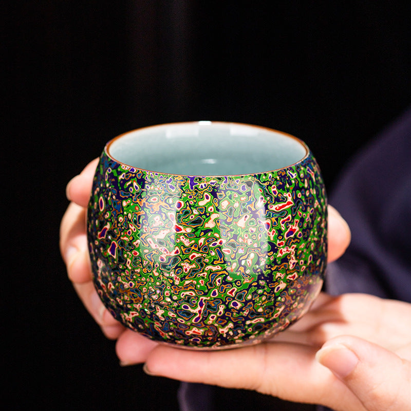 Master work Daqi Lacquer tea cup-IM717