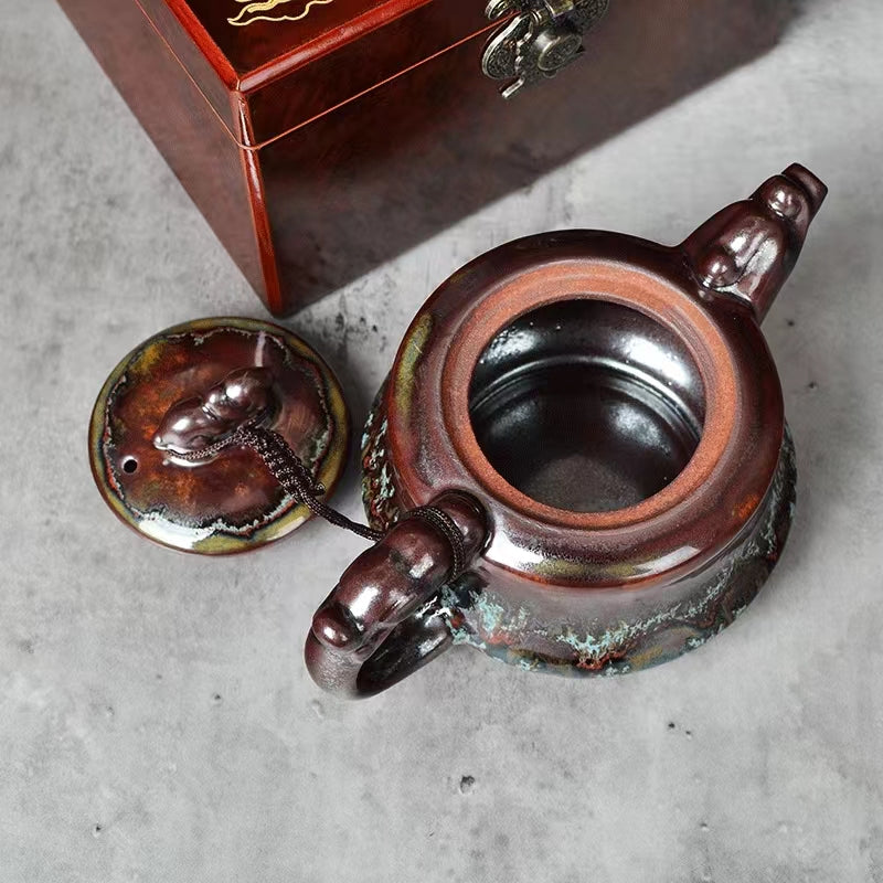 Master work dragon teapot-IM303
