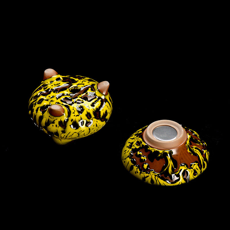 Mythical beast two pieces filter match tea pot or gaiwan -IM213